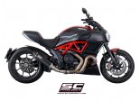 Układ wydechowy SC-PROJECT OVAL KARBON SLIP-ON DUCATI DIAVEL 2011 - 2017