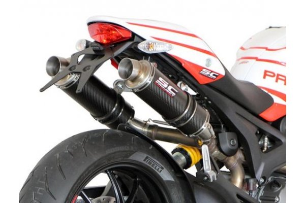 Układ wydechowy SC-PROJECT GP KARBON 2 SLIP-ON DUCATI MONSTER 1100 / S 2009 - 2010