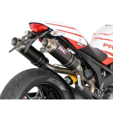 Układ wydechowy SC-PROJECT GP KARBON 2 SLIP-ON DUCATI MONSTER 1100 / S 2009 - 2010