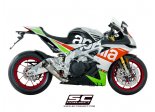 Układ wydechowy SC-PROJECT S1 TYTAN SLIP-ON APRILIA RSV4 / RF / RR 2017