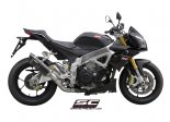 Układ wydechowy SC-PROJECT OVAL KARBON SLIP-ON APRILIA TUONO V4 / APRC 2011 - 2014