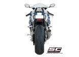 Układ wydechowy SC-PROJECT CR-T MESH TYTAN SLIP-ON BMW S 1000 RR 2015 - 2016