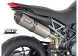 Układ wydechowy SC-PROJECT OVAL TYTAN SLIP-ON DUCATI HYPERMOTARD 796