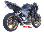 Układ wydechowy SC-PROJECT GP KARBON SLIP-ON KAWASAKI Z 750 2004 - 2006