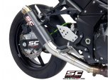 Układ wydechowy SC-PROJECT GP-M2 KARBON SLIP-ON KAWASAKI Z 750 / R 2007 - 2014