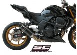 Układ wydechowy SC-PROJECT OVAL KARBON SLIP-ON KAWASAKI Z 750 / R 2007 - 2014