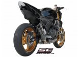 Układ wydechowy SC-PROJECT OVAL KARBON SLIP-ON KAWASAKI Z 750 / R 2007 - 2014