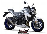 Układ wydechowy SC-PROJECT CONIC KARBON SLIP-ON SUZUKI GSX-S 750 2017 - 2020