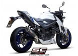 Układ wydechowy SC-PROJECT CONIC KARBON SLIP-ON SUZUKI GSX-S 750 2017 - 2020