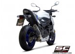 Układ wydechowy SC-PROJECT CONIC KARBON SLIP-ON SUZUKI GSX-S 750 2017 - 2020