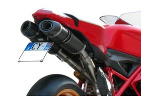 Układ wydechowy SC-PROJECT OVAL KARBON 2 SLIP-ON DUCATI 1198 2009 - 2012