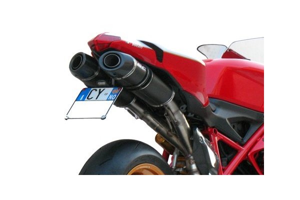 Układ wydechowy SC-PROJECT OVAL KARBON 2 SLIP-ON DUCATI 1198 2009 - 2012