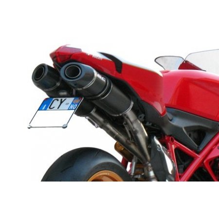 Układ wydechowy SC-PROJECT OVAL KARBON 2 SLIP-ON DUCATI 1198 2009 - 2012