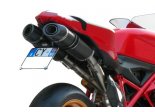 Układ wydechowy SC-PROJECT OVAL KARBON 2 SLIP-ON DUCATI 1198 2009 - 2012