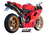 Układ wydechowy SC-PROJECT OVAL KARBON 2 SLIP-ON DUCATI 1198 2009 - 2012