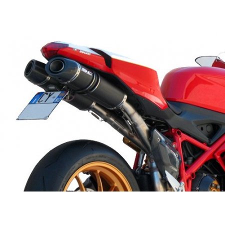 Układ wydechowy SC-PROJECT OVAL KARBON 2 SLIP-ON DUCATI 848 2007 - 2013