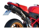 Układ wydechowy SC-PROJECT OVAL KARBON 2 SLIP-ON DUCATI 848 2007 - 2013