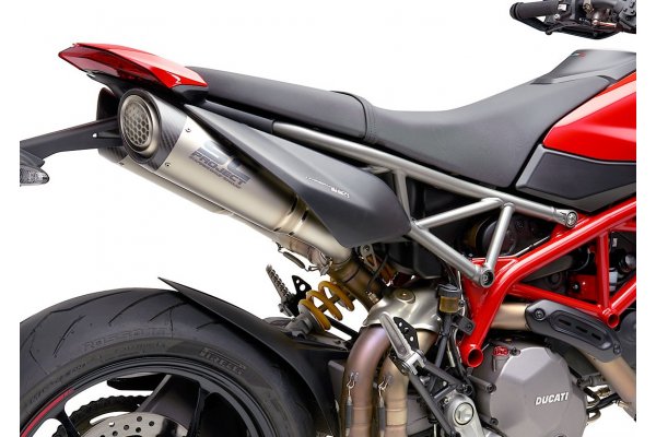 Układ wydechowy SC-PROJECT S1 MESH TYTAN 2 SLIP-ON DUCATI HYPERMOTARD 950 / RVE / SP 2021 - 2022