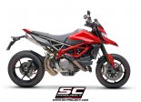 Układ wydechowy SC-PROJECT S1 MESH TYTAN 2 SLIP-ON DUCATI HYPERMOTARD 950 / RVE / SP 2021 - 2022