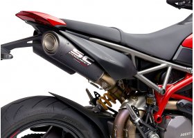 Układ wydechowy SC-PROJECT S1 KARBON 2 SLIP-ON DUCATI HYPERMOTARD 950 / RVE / SP 2021 - 2022