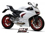 Układ wydechowy SC-PROJECT CR-T M2 MESH KARBON HALF-SYSTEM DUCATI PANIGALE V2 2020 - 2021