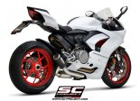 Układ wydechowy SC-PROJECT CR-T M2 MESH KARBON HALF-SYSTEM DUCATI PANIGALE V2 2020 - 2021