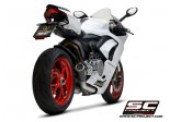 Układ wydechowy SC-PROJECT CR-T M2 MESH KARBON HALF-SYSTEM DUCATI PANIGALE V2 2020 - 2021