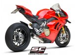 Układ wydechowy SC-PROJECT S1 TYTAN HALF SYSTEM DUCATI PANIGALE V4 / V4 S 2021