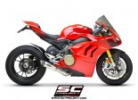 Układ wydechowy SC-PROJECT S1 TYTAN HALF SYSTEM DUCATI PANIGALE V4 / V4 S 2021