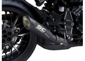 Układ wydechowy SC-PROJECT S1 TYTAN CZARNY SLIP-ON HONDA CB 1000 R 2021