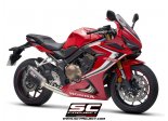 Układ wydechowy SC-PROJECT SC1-M KARBON FULL SYSTEM HONDA CBR 650 R 2019 - 2020