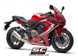 Układ wydechowy SC-PROJECT SC1-R TYTAN FULL SYSTEM HONDA CBR 650 R 2019 - 2020