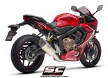 Układ wydechowy SC-PROJECT SC1-R TYTAN FULL SYSTEM HONDA CBR 650 R 2019 - 2020