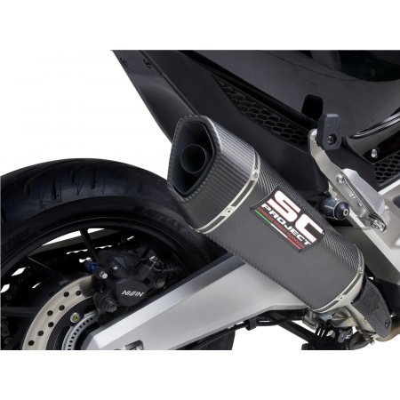 Układ wydechowy SC-PROJECT SC1-R KARBON SLIP-ON HONDA FORZA 750 2021