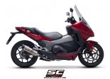 Układ wydechowy SC-PROJECT OVAL TYTAN SLIP-ON HONDA INTEGRA 750 2014 - 2015