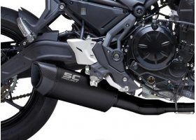 Układ wydechowy SC-PROJECT SC1-R GT TYTAN CZARNY FULL SYSTEM KAWASAKI NINJA 650 2021