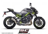 Układ wydechowy SC-PROJECT CR-T MESH TYTAN SLIP-ON KAWASAKI Z 900 2017 - 2019