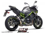 Układ wydechowy SC-PROJECT CR-T MESH KARBON SLIP-ON KAWASAKI Z 900 2020