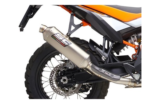 Układ wydechowy SC-PROJECT RALLY RAID TYTAN FULL SYSTEM KTM 890 ADVENTURE / 890 ADVENTURE A2 2021