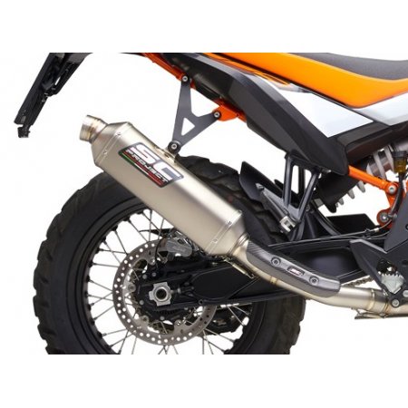 Układ wydechowy SC-PROJECT RALLY RAID TYTAN FULL SYSTEM KTM 890 ADVENTURE / 890 ADVENTURE A2 2021