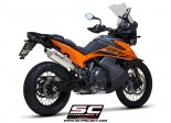 Układ wydechowy SC-PROJECT RALLY RAID TYTAN SLIP-ON KTM 890 ADVENTURE / 890 ADVENTURE A2 2021