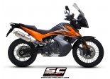 Układ wydechowy SC-PROJECT RALLY RAID TYTAN SLIP-ON KTM 890 ADVENTURE / 890 ADVENTURE A2 2021