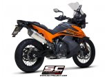 Układ wydechowy SC-PROJECT SC1-R TYTAN SLIP-ON KTM 890 ADVENTURE / 890 ADVENTURE A2 2021