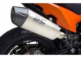 Układ wydechowy SC-PROJECT X-PLORER II TYTAN SLIP-ON KTM 890 ADVENTURE / 890 ADVENTURE A2 2021