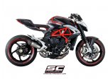 Układ wydechowy SC-PROJECT S1 TYTAN SLIP-ON MV AGUSTA BRUTALE 675 / 800 / RR 2016 - 2021