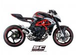 Układ wydechowy SC-PROJECT CR-T TYTAN SLIP-ON MV AGUSTA BRUTALE 675 2011 - 2015