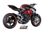 Układ wydechowy SC-PROJECT CR-T TYTAN SLIP-ON MV AGUSTA BRUTALE 675 2011 - 2015