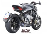 Układ wydechowy SC-PROJECT S1 TYTAN SLIP-ON MV AGUSTA BRUTALE 675 2011 - 2015