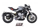 Układ wydechowy SC-PROJECT S1 TYTAN SLIP-ON MV AGUSTA BRUTALE 675 2011 - 2015