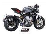 Układ wydechowy SC-PROJECT S1 TYTAN SLIP-ON MV AGUSTA BRUTALE 675 2011 - 2015